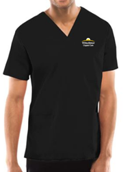 6028- Cherokee WorkWear Unisex Vneck Top 